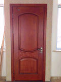Red Walnut Wooden Door