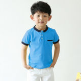 Customize Brand Logo 4-12y Child Boy Polo Shirt