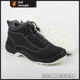 Geniune Leather Safety Boots with Steel Toe and TPU Outsole (SN5275)