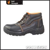 Industrial Leather Safety Shoes with Steel Toe Cap (SN1649)