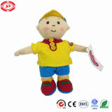 Cailou with Yellow T-Shirt Blue Pants Cute Plush Stuffed Doll
