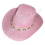Fahison Cowboy Seagrass Straw Bucket Hat