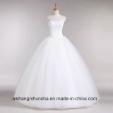 Celebrity Strapless Tulle Bridal Organza Prom Dress Vintage Bridal Gown