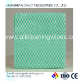 FDA and MSDS Certificated Biodegradable Green Soft Industrial Spunlace Cleaning Wipes Applied in Cleaning Kitchen, House, Office, Table