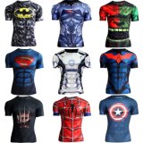Men's Compression Marvel Superhero Top 3D Print T-Shirts