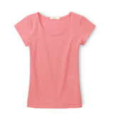 Short Sleeve Blank Lady's T-Shirt /Plain Lady's T-Shirt