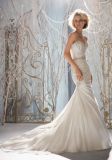 Crystal Beaded Embroidery Mermaid Wedding Dresses (WMA3050)
