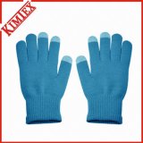 Fashion Winter Acrylic Warmer Solid Blank Knitted Glove