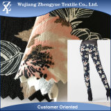 Woven Printed Rayon Nylon Spandex Elastic Fabric for Women Pants