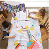 Kids Draw on PE Laminated Tablecloth Disposable Paper Tablecover