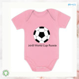 OEM Printing Baby Clothes Custom World Cup Baby Bodysuit