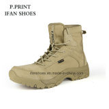 Professional Suede Army Boots in Desert for Military Combat