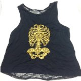 Ladies Golden Sublimation Color Tank Screen Printing on Gym Singlets