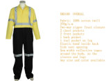Safety Coverall with Flame Resistance/Seguridad Coverall / Ropa De Seguridad
