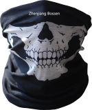 Customized Design Skull Printed Black Sports Multifunctional Headwear