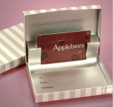 Matt Silver Printed Gift Boxes for Credit Cards