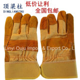 Wholesales 10.5 Inch Cow Split Leather Working Gloves for Welding