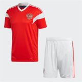 Free Shipping to Russia Football Shirt 2018 World Cup Home Red Customized Soccer Jersey