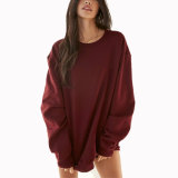 Wholesale Women Clothing Blank Pullover Unisex Oversized Hoodie