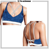 China Suppliers Apparel Sublimate Yoga Crop Top Sports Bra