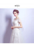 2015 Crystallized Embroidery Bridal Wedding Dresses PLD3205
