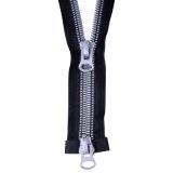 2way Plastic Zipper for Garments Accessories with 2 Puller