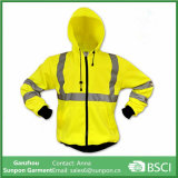 ANSI Safety High Visibility Hoodie Long Sleeve Reflective Jacket