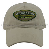 Embossed Plastic Snap Buckle Embroidery Sport Golf Cap (TMB9118)