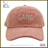 Custom High Quality Unstructured Suede Baseball Cap Promotional
