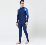 Long Sleeve Top Grade Lycra Swimwear with SGS Blue