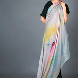 Cashmere Modal Blended Shawl, Digital Printed Scarf