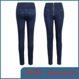 Women High Waist Zipped Jeans (JC1142)