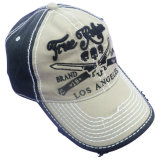 Fashion Washed Baseball Cap with Printing and Embroidery (GJWD1727)