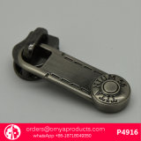 P4916 Ck Style Brush Gunmetal Puller Slider Metal Zipper