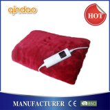 Auto Timer Luxury Flannel Warm Over Blanket with BSCI Certificate
