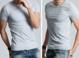 OEM Latest Design Men Cotton Blouse Short Sleeve Slim Men's T-Shirt