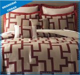 Red Hotel Collection Duvet Cover Cotton Bedding Set
