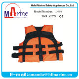 Good Quality Orange Color EPE Foam Offshore Life Vest