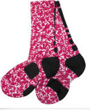 Pink Unisex Sport Dress Sock for Running
