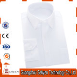 Factory Men Cotton Dress Shirt Formal Business Shirt with Plain
