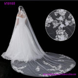 Beaded Soft Trim Bridal Veils French Lace Applique Beaded Soft Trim Bridal Veils Wedding Accessories French Lace