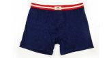 100% Cotton Underwear Boxer Brief Men 248-Dark Blue