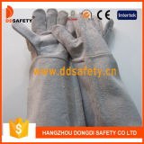 Ddsafety 2017 Grey Cheap Cow Leather Work Gloves
