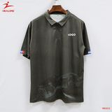 Healong Top Sale Sportswear Screen Printing Plain Polo Shirt