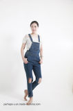 Hot Sell Women Denim Overalls High Quality Fashion Hole Jeans