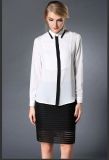 Wholesale Ladies Formal Chiffon Blouse for Office OEM Factory