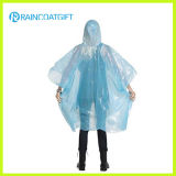Lightweight Clear PE Disposbale Rain Poncho