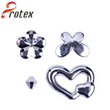 Different Sizes and Shapes of Plastic Silver Ornament for Decoration