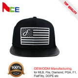 Customize Leopard Snapback Cap PU Leather Brim Hats for Wholesale