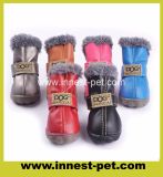 Durable Small Dogs Accessories Doggie Waterproof Coldproof Pet Shoes